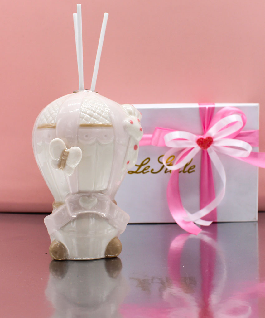 Bomboniera Confezionata - Profumatore Mongolfiera Rosa