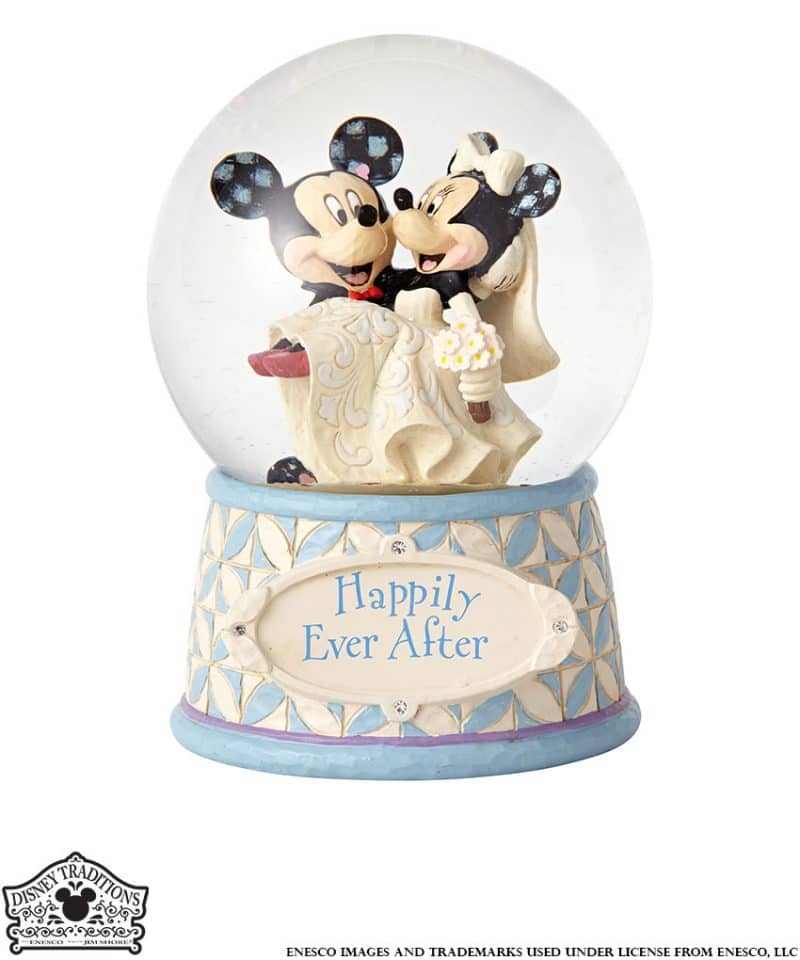 Snowglobe Matrimonio Topolino e Minnie