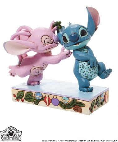 Stitch e Angel Sotto il Vischio - Disney Traditions