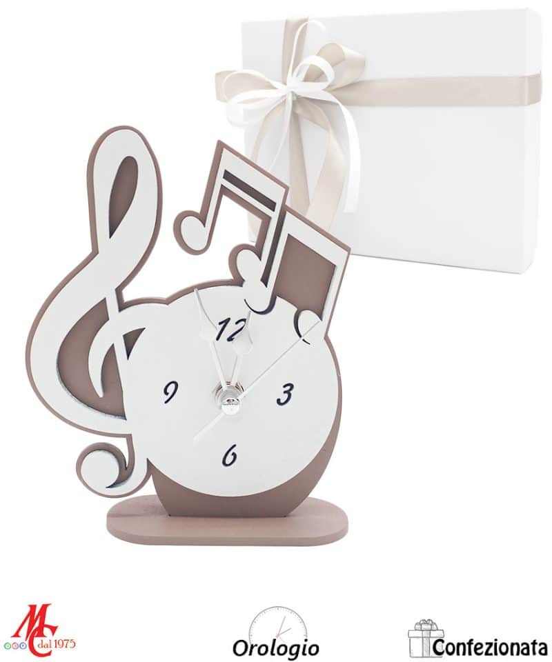 Orologio Note Musicali e chiave di Violino