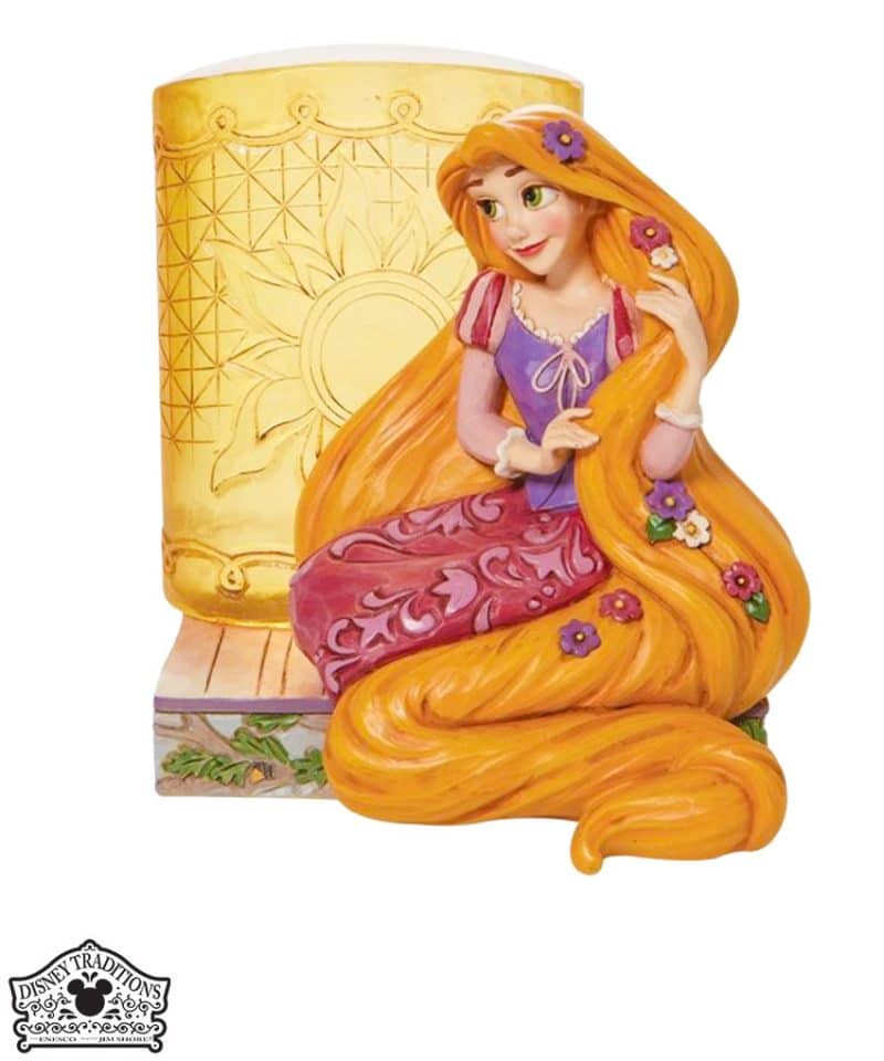 Statuetta Rapunzel e la sua Lanterna - Disney Traditions