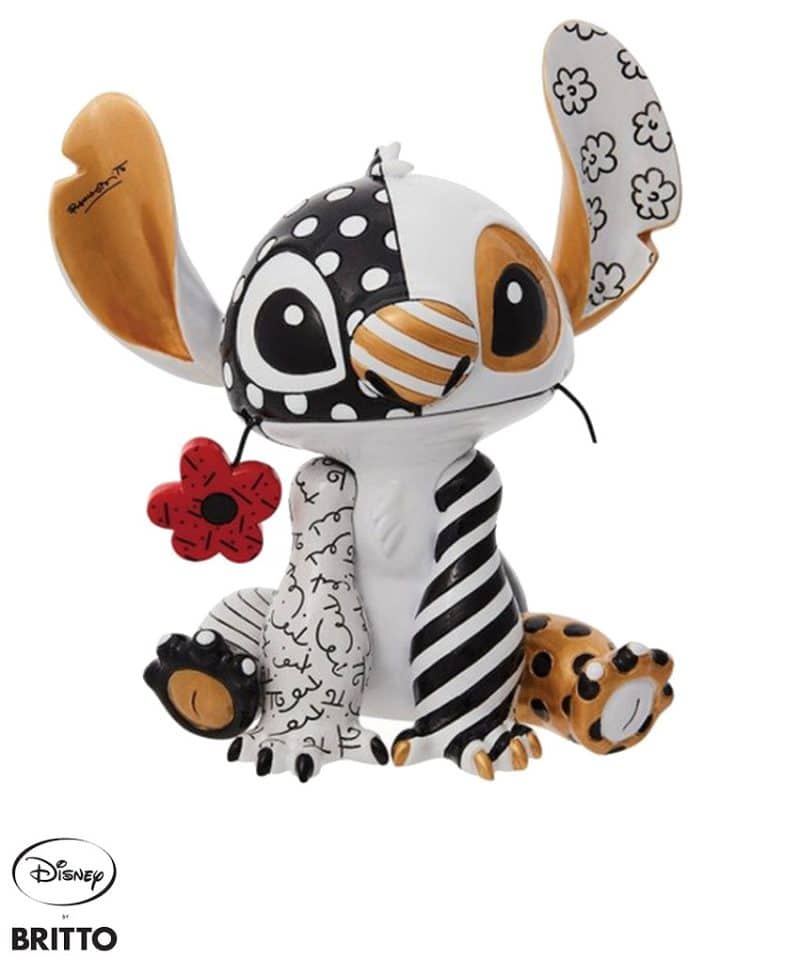 Statuetta Stitch Midas in Stile Pop Art di Britto