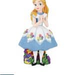 Figurina Alice nel Paese delle Meraviglie - Collezione Disney Showcase Botanical