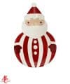 Piatto Ceramica Babbo Natale Candy Cake