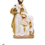 Sacra Famiglia Bianco e Oro