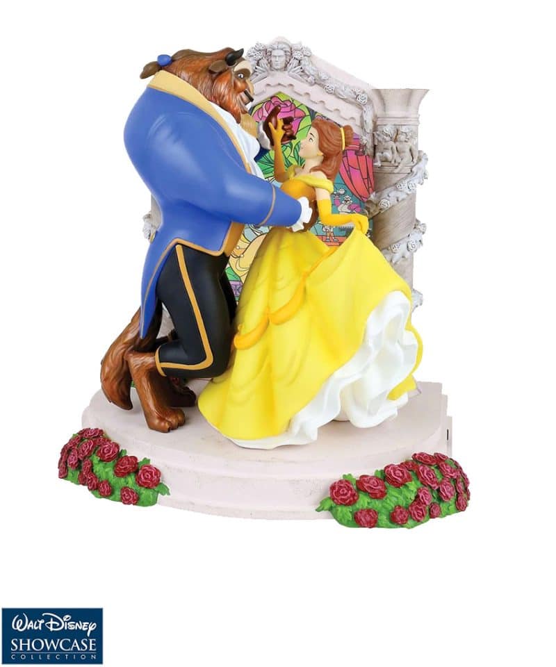 Statuetta La Bella E La Bestia Light Up - Disney Showcase