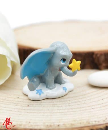 Bomboniera Baby Dumbo Disney in Resina - Completa di Confezione