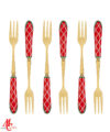 Set 6 Forchettine Natalizie Brand: Christmas Collection Materiale: Metallo Misure: 15cm