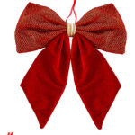 Appendino Fiocco Natalizio Rosso 38cm x 40cm Brand: Christmas Collection Materiale: Stoffa Misure: 38cm x 40cm