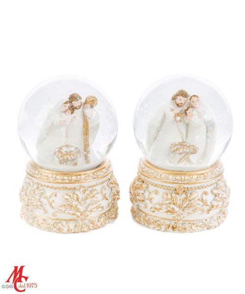 Snowglobe Sacra Famiglia