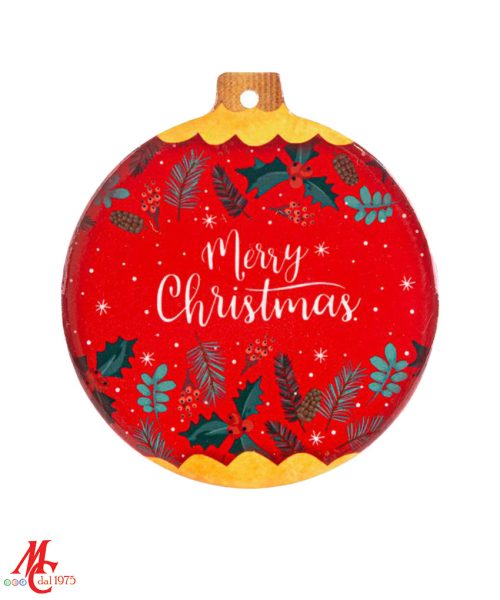 Poggia Moka Ceramica - MERRY CHRISTMAS