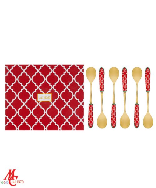 Set 6 Cucchiaini Natalizi