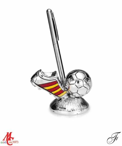 Bomboniera - Scarpetta Calcio Giallo/Rosso con Penna