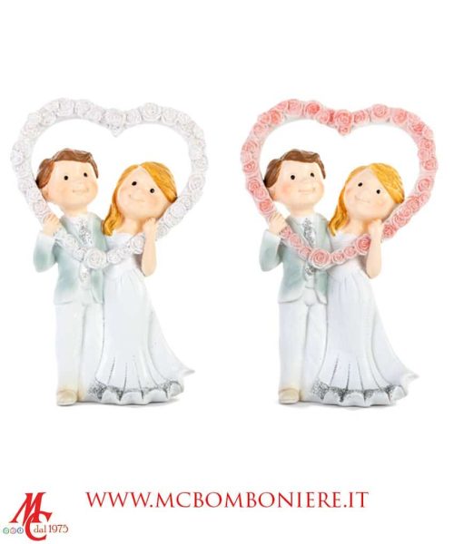 Bomboniera - Sposini Resina