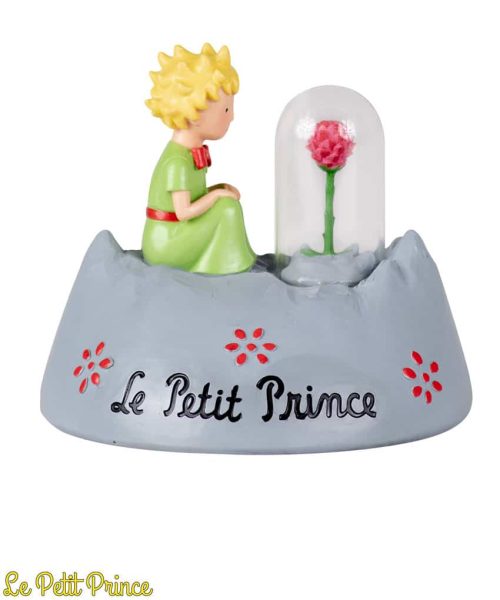 Statuetta - il Piccolo Principe con Rosa