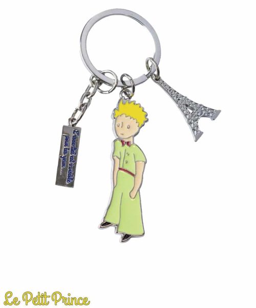 Portachiavi - il Piccolo Principe con Torre Eiffel