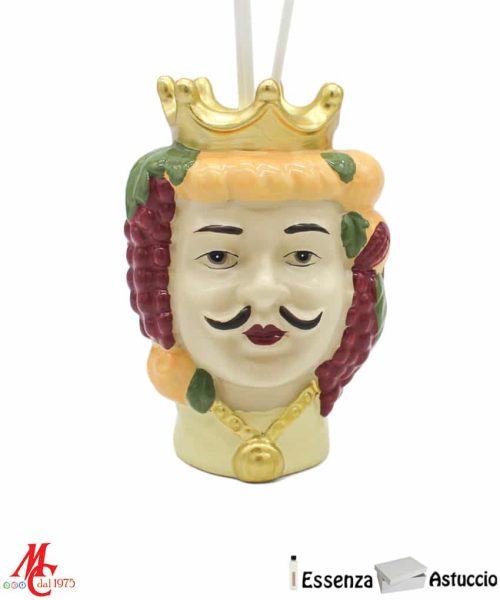 Bomboniera Confezionata - Profumatore Testa di Moro - Uomo