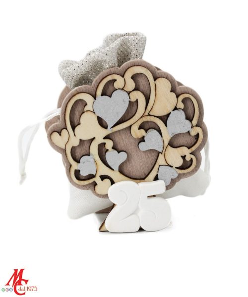 Porta-Sacchettino Legno Albero della Vita 25ESIMO