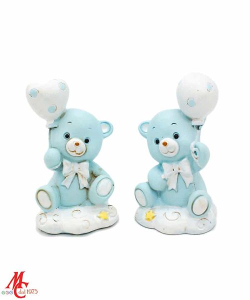 Orsetto Resina Celeste