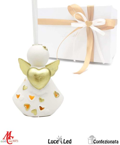 Profumatore Angelo Oro - Luce Led