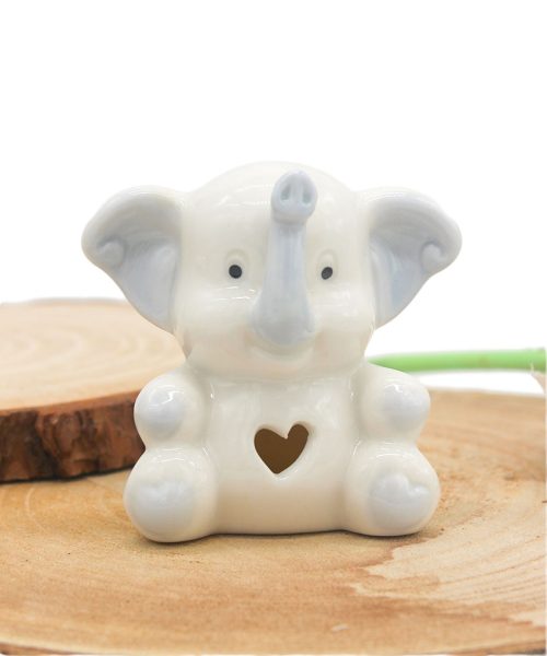 Elefantino Porcellana Celeste