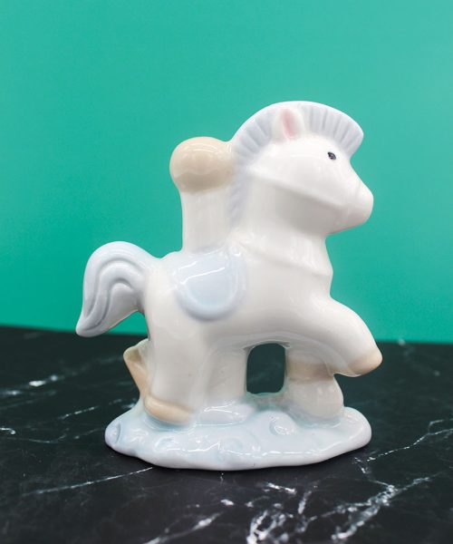 Cavalluccio Porcellana Celeste