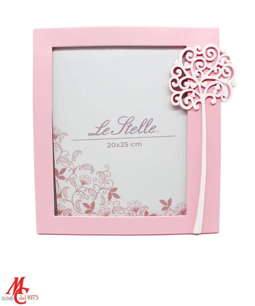 Portafoto decoro Albero della Vita - Rosa