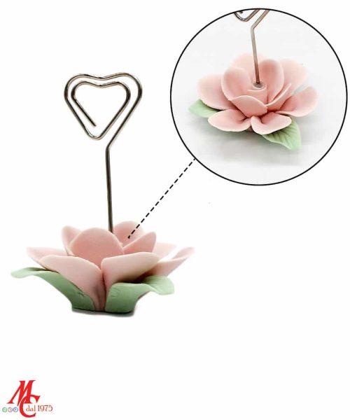 Bomboniera - Segnaposto Fiore Porcellana