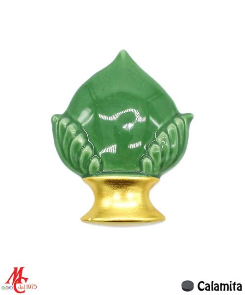 Bomboniera/Bustina Calamita Pumo Verde e Oro