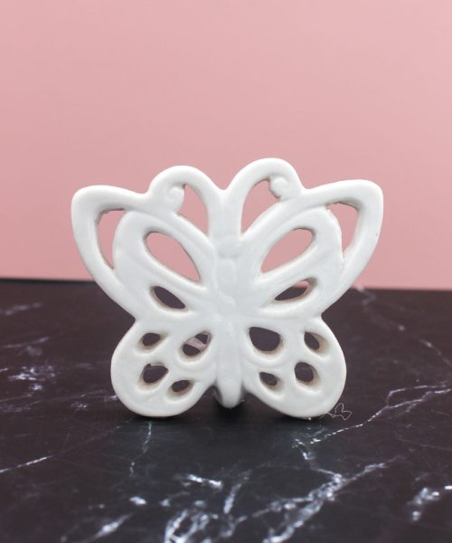 Farfalla Bianca Porcellana