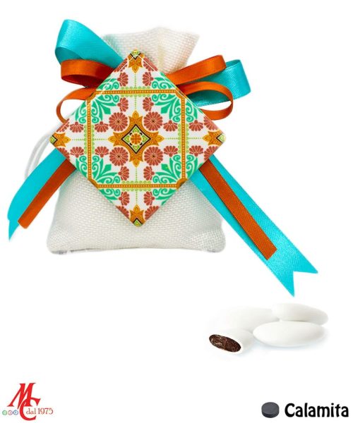 Bustina Calamita Porcellana Decoro ALOHA