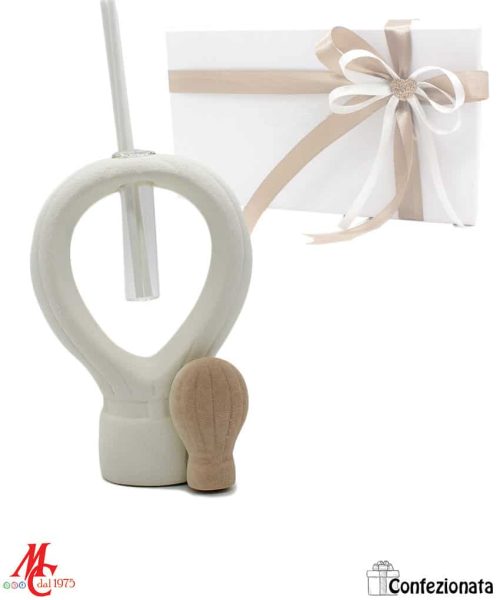 Profumatore Mongolfiera Porcellana