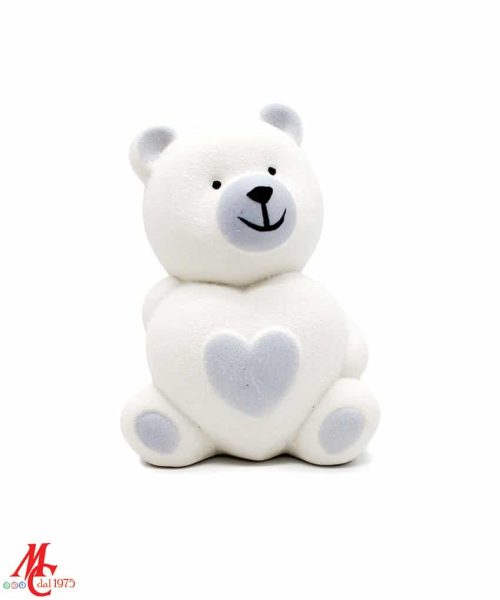 Orsetto Cuore Celeste