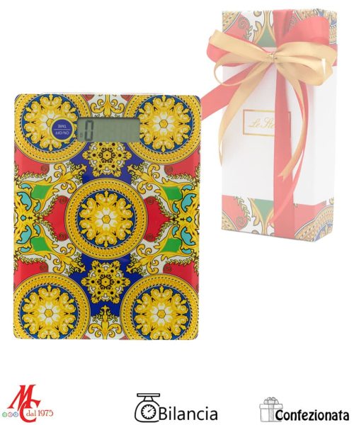 omboniera Confezionata - Bilancia pesa Alimenti decoro ROYAL CAROUSEL