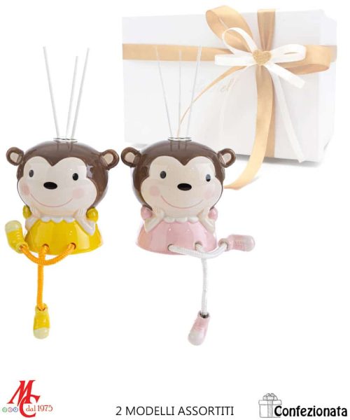 Bomboniera Profumatore Scimmietta