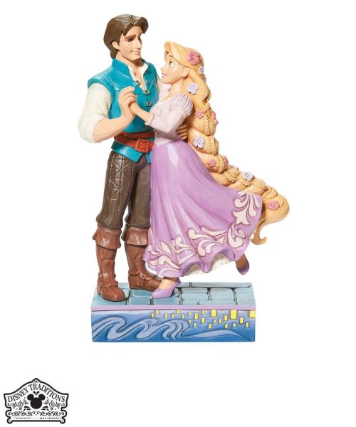 Figurina Rapunzel e Flynn - Disney Traditions by Jim Shore