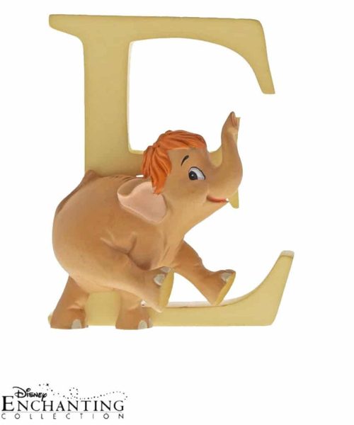 "E" - BABY ELEPHANT - Disney