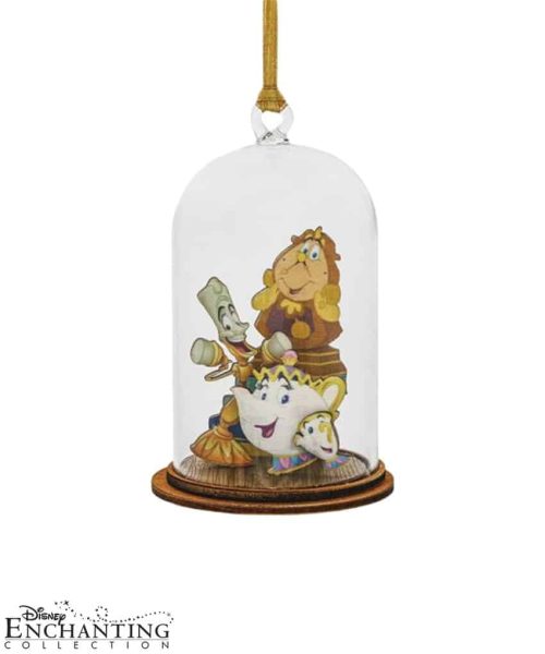 Addobbo Campana Decorativa - la Bella e la Bestia - DISNEY ENCHANTING