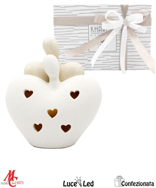 Bomboniera Matrimonio - Coppia Sposi Luce Led