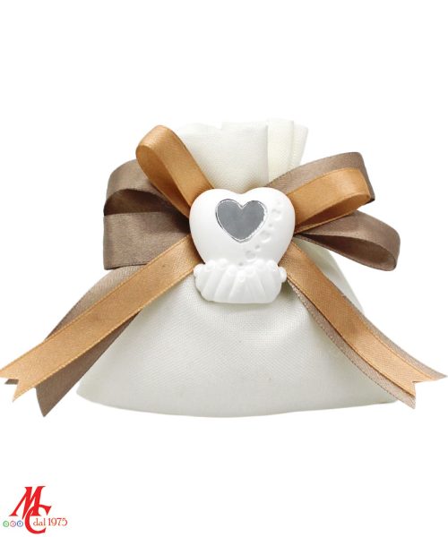 Sacchettino con Magnete Mani che Tengono un Cuore