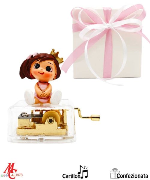 Bomboniera Principessina Carillon