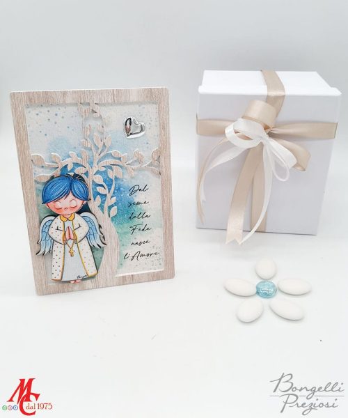 Bomboniere Comunione - Quadretto Angioletto che prega