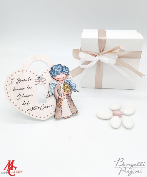 Bomboniera - Angelo con Chiave