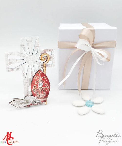 Bomboniere Cresima - Croce con Cresima