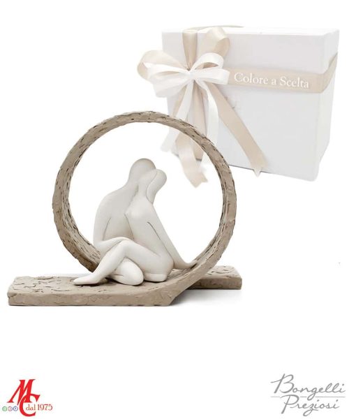 Bomboniere Matrimonio - Coppia Vortice Nocciola