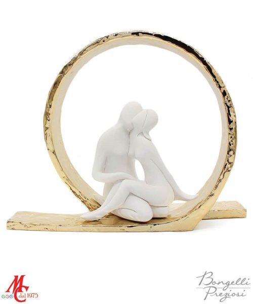 Scultura - Coppia Vortice Oro