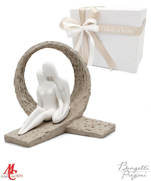 Bomboniere Matrimonio - Coppia Vortice Nocciola