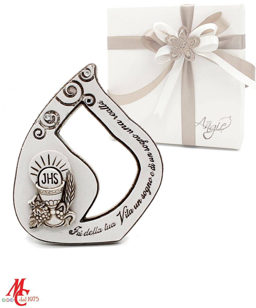 Bomboniera Icona Goccia Calice Comunione – Fai della tua Vita un sogno e del tuo Sogno una realtà