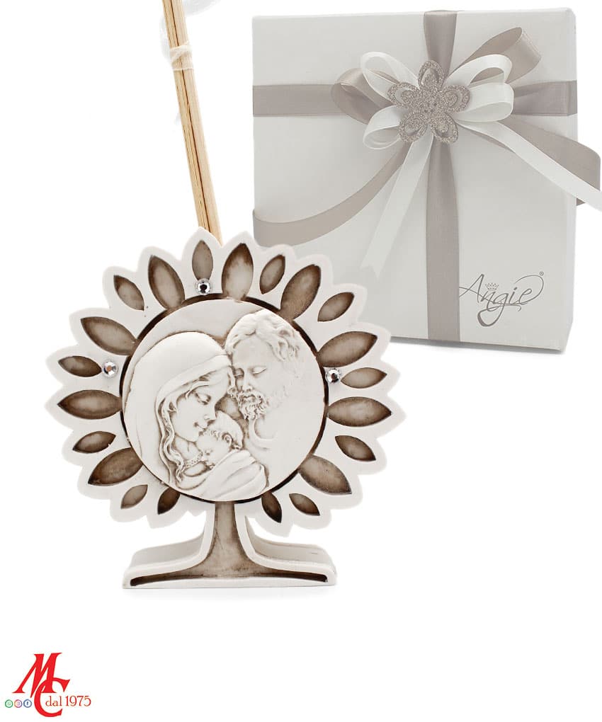Bomboniera Profumatore Albero della Vita con Sacra Famiglia