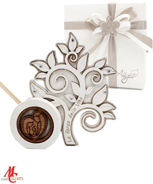 Bomboniera Profumatore Albero della Vita con Sacra Famiglia